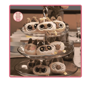 Blind Box Azukisan – Móc khóa đầu mèo dễ thương chính hãng KADOKAWA